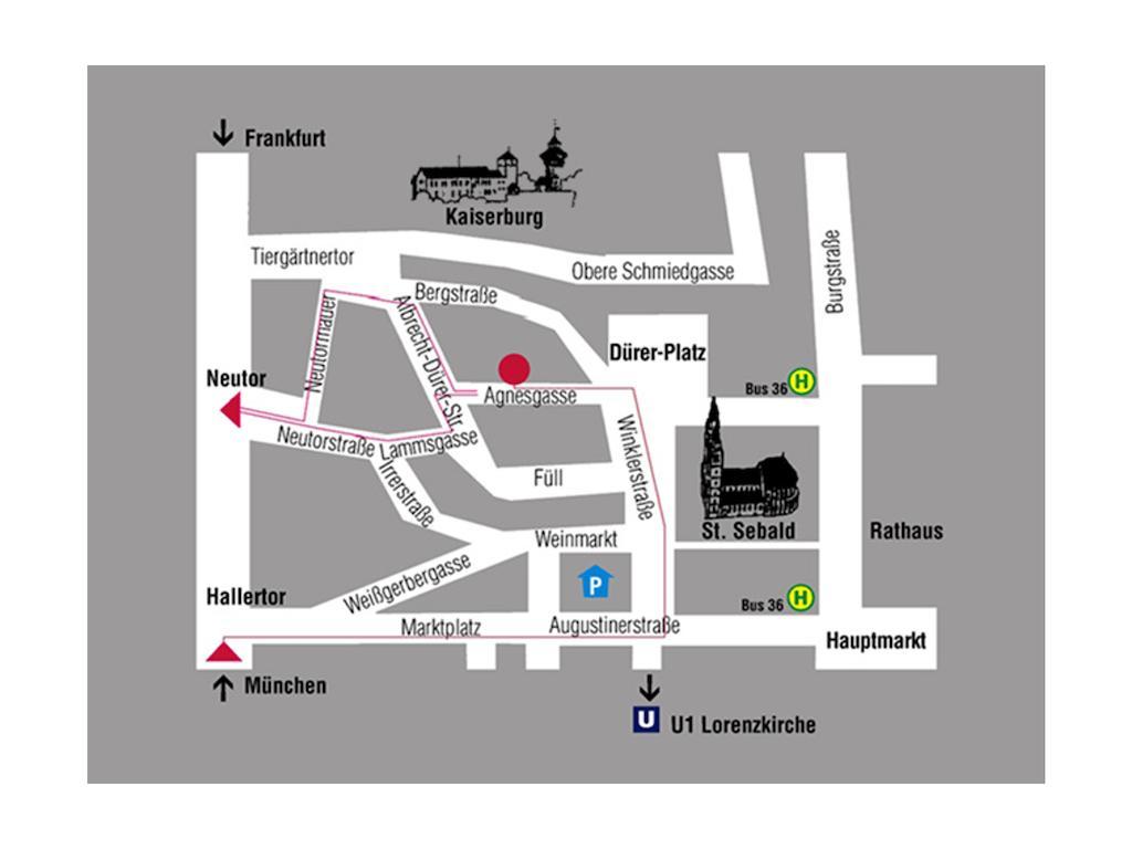 Hotel Agneshof Nuernberg Ngoại thất bức ảnh